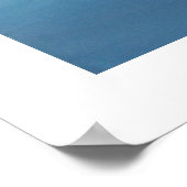 Auf See in Fowey Poster (Ecke)