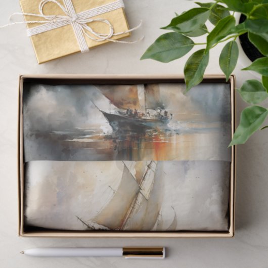 Auf See Seidenpapier (Geschenk)