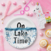 Auf See Zeit mit Fischen Pappteller (Party)