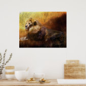 Auf sein Wild Throne Art Poster/Print Poster (Küche)