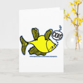 Auf Seite Fisch! Karte (Gelbe Blume)