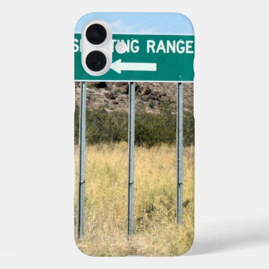 Auf Shooting Range Verlassen Case-Mate iPhone Hülle (Rückseite)