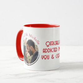 Auf Sie zugeschnitten & Coffee Quote Round Shape F Tasse