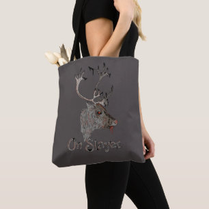 Auf Slayer Reindeer Christmas Tasche