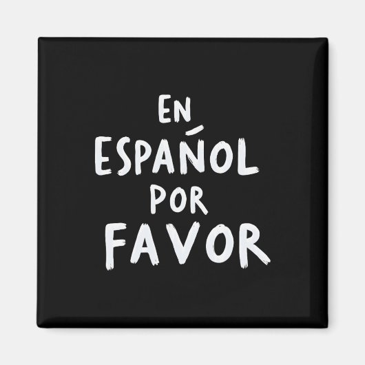 Auf Spanisch Bitte Spanischlehrer 1 Magnet (Vorne)