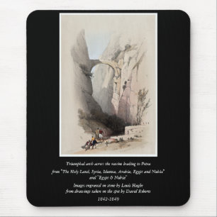 Auf Stein eingegraben von Louis Haghe Mousepad