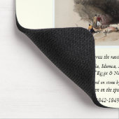 Auf Stein eingegraben von Louis Haghe Mousepad (Ecke)