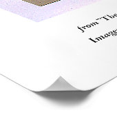 Auf Stein eingegraben von Louis Haghe Poster (Ecke)