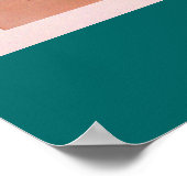 Auf Stein eingegraben von Louis Haghe Poster (Ecke)