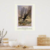 Auf Stein eingegraben von Louis Haghe Poster (Küche)