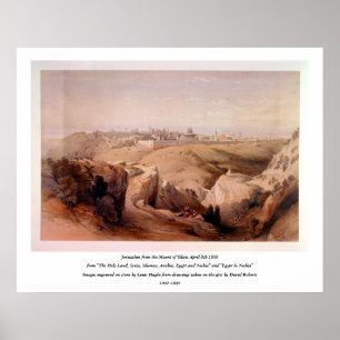 Auf Stein eingegraben von Louis Haghe Poster