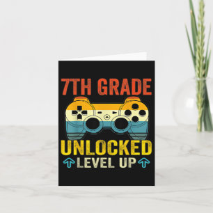 Auf Stufe 7 freigegebene Level-Up-Video-Game-Byck  Karte