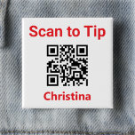 Auf Tipp scannen. Personalausweis QR-Code auf Button<br><div class="desc">Ermuntern Sie Ihre Kunden, die Kellnerin oder den Kellner zu beraten. Verlass einen Tipp per Smartphone. Lass einem Kunden, einen Tipp verlassen, indem er einen QR-Code mit seinem Mobiltelefon durchsucht. Die Meldung lautet: "Auf Tipp scannen". Ändern Sie den QR Code Link zu dem Link, der zu Ihrem eigenen Tipping-Service führt....</div>