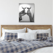 Auf Toast Leinwanddruck (Insitu (Schlafzimmer))