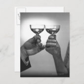 Auf Toast Postkarte (Vorne/Hinten)