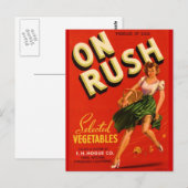 Auf Tournee Postkarte (Vorne/Hinten)