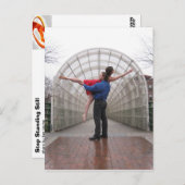 Auf Troy Postkarte (Vorne/Hinten)