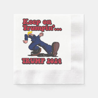 Auf Trumpin behalten Serviette