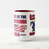 Auf Trumpin behalten Tasse (Zentrum)
