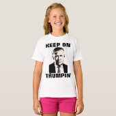 AUF TRUMPIN', DONALD TRUMP-T - Shirt behalten (Vorne ganz)