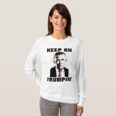 AUF TRUMPIN', DONALD TRUMP-T - Shirt behalten (Vorne ganz)