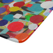 Auf und ab 6 x 7 Deko Glasschneidebrett Schneidebrett (Ecke)