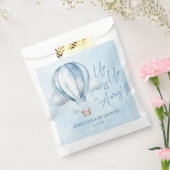 Auf und ab! Blue Hot Air Balloon Baby Dusche Geschenktütchen (Versiegelt)