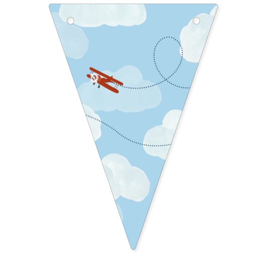 Auf und ab Geburtstag Wimpelkette (Erste Fahne)