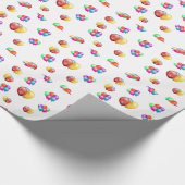 Auf und ab geschenkpapier (Ecke)