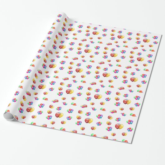 Auf und ab geschenkpapier (Ungerollt)