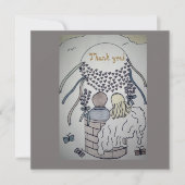 Auf und ab in einem Heißluftballon Save the Date (Vorderseite)