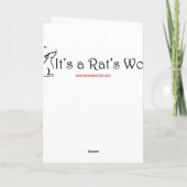 Auf und ab karte (Rückseite)