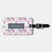 Auf und ab Personalisiert Gepäckanhänger (Vorderseite horizontal)