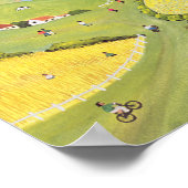 Auf und ab poster (Ecke)