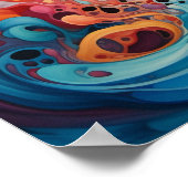 Auf und ab poster (Ecke)