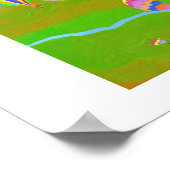 Auf und ab poster (Ecke)