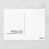 Auf und ab postkarte (Rückseite)