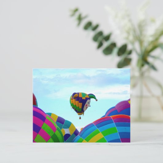 Auf und ab postkarte (Stehend Vorderseite)