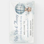 Auf und ab! Teddy Bear Baby Dusche Willkommen Banner (Vertikal)