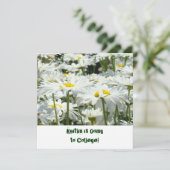 Auf Uni Abschiedliche Party Einladungen Daisy (Stehend Vorderseite)