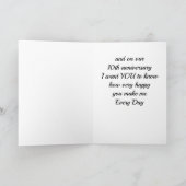 AUF UNSEREM **10. JAHRESTAG MIT LIEBE KARTE (Innenseite)