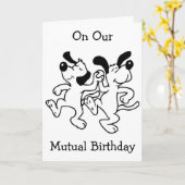 AUF UNSEREM "GEGENSEITIGEN BIRTHTAG" TANN ICH GLÜC KARTE (Gelbe Blume)