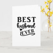 AUF UNSEREM *JAHRESTAG* ZUM *BESTEN HUSBAND JE* KARTE (Gelbe Blume)