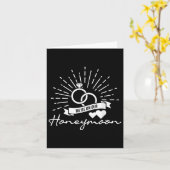 Auf unserer Hochzeitsreise - Liebe Ehe Ehepaar Karte (Gelbe Blume)