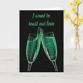 AUF UNSERER *JAHRESZEIT* & *JEDEN TAG* FEIERLICHE KARTE (Gelbe Blume)