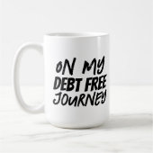 Auf unserer kostenlosen Schulden Kaffeetasse (Links)