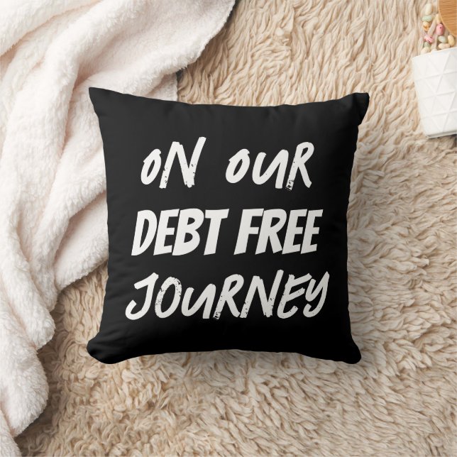 Auf unserer kostenlosen Schulden Kissen (Decke)