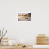 Auf Urlaub: Entspannen wir uns im Pool! Poster (Küche)