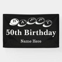 Auf Verkaufs-50. Geburtstag Banner