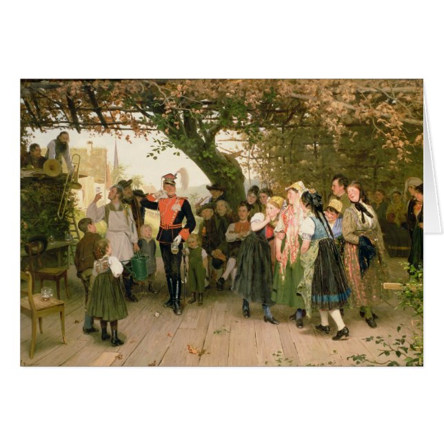 Auf verlassen Sie, 1883 (Vorderseite (Horizontal))